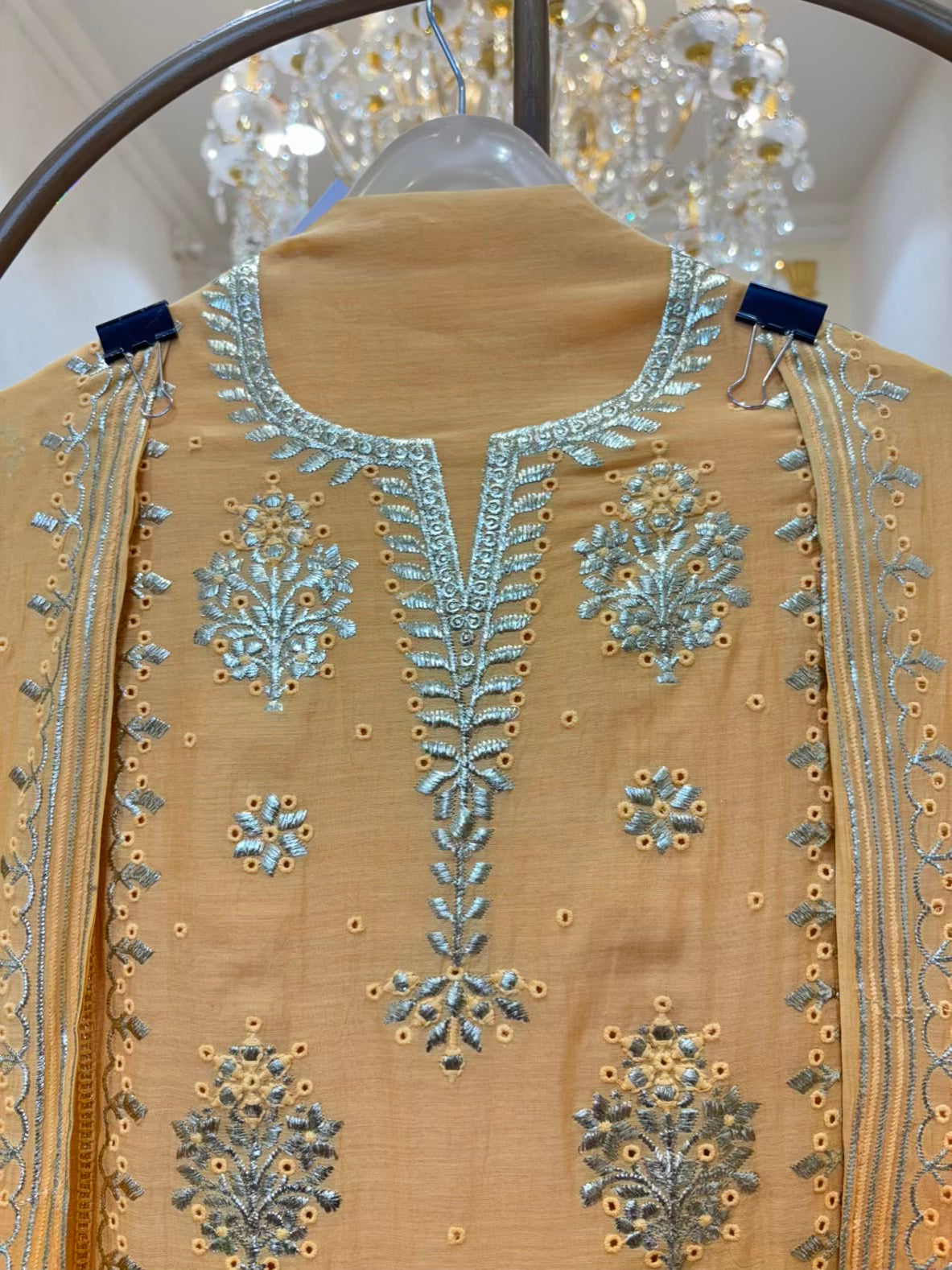 Taara Pita Chanderi Suit