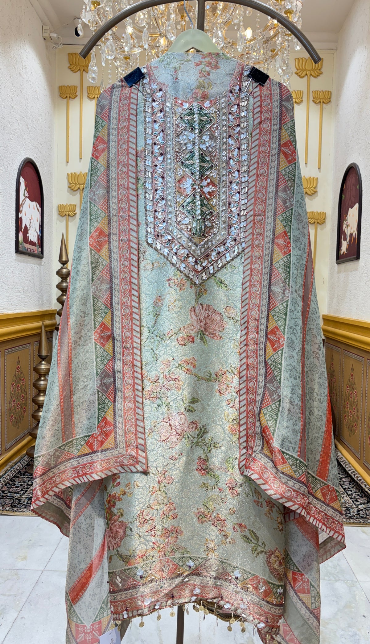 Aaranya Banarasi Organza Suit