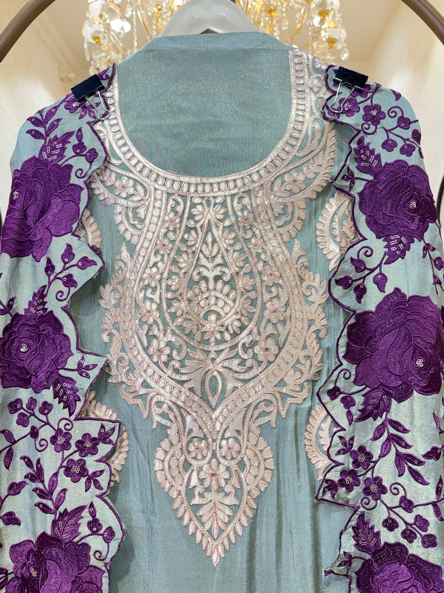 Zarina Royale Silk Suit