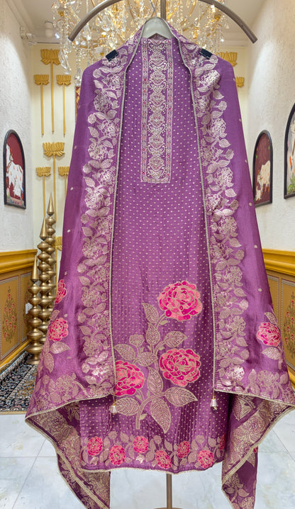 Zarmeher Banarasi Suit