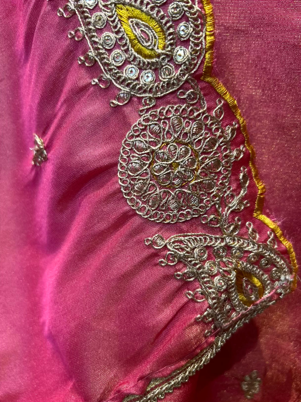 Zarwisha Organza Suit (Pink)