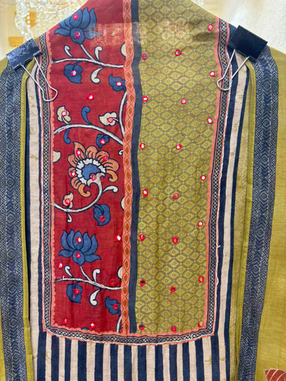 Aafreen Printed Chanderi Suit