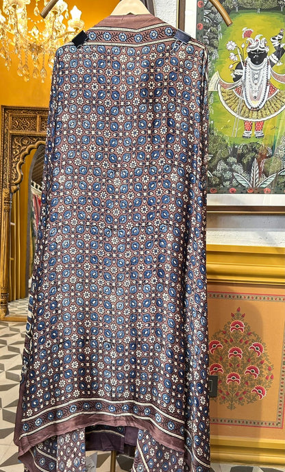 Zarveen Silk Suit (Lavender)