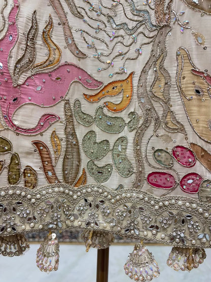 Inayat Printed Gharara Set