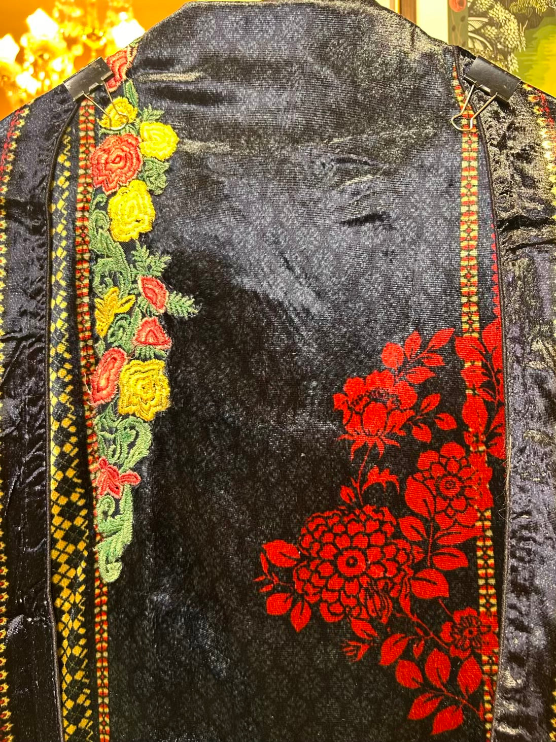 Zaylira Velvet Suit (Royal Blue)