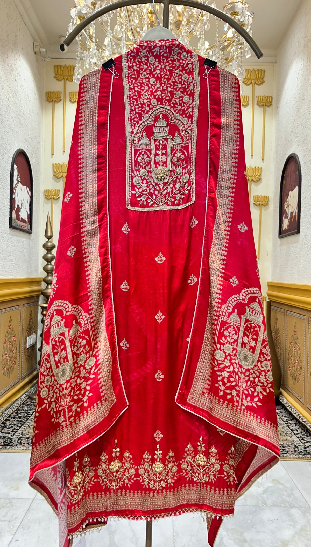 Mizhara Gaji Silk Suit