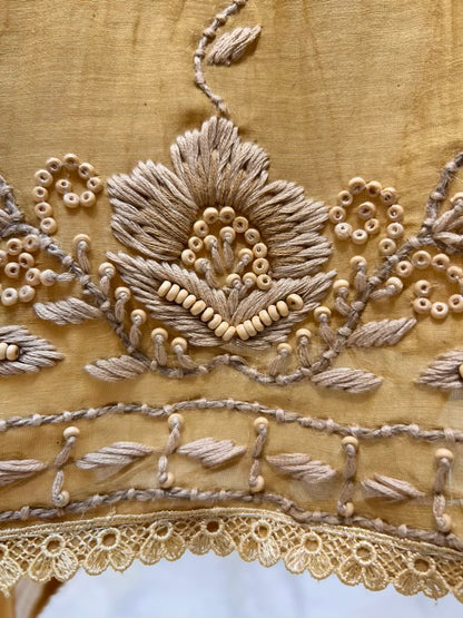 Elyra Thread Chanderi Suit