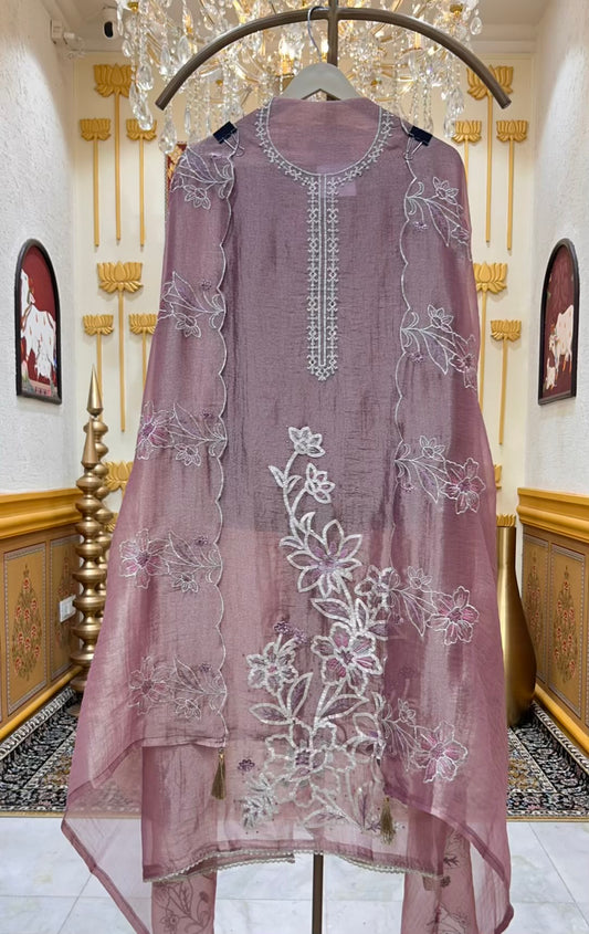 Amayra Gota Shringaar Suit (Wine)