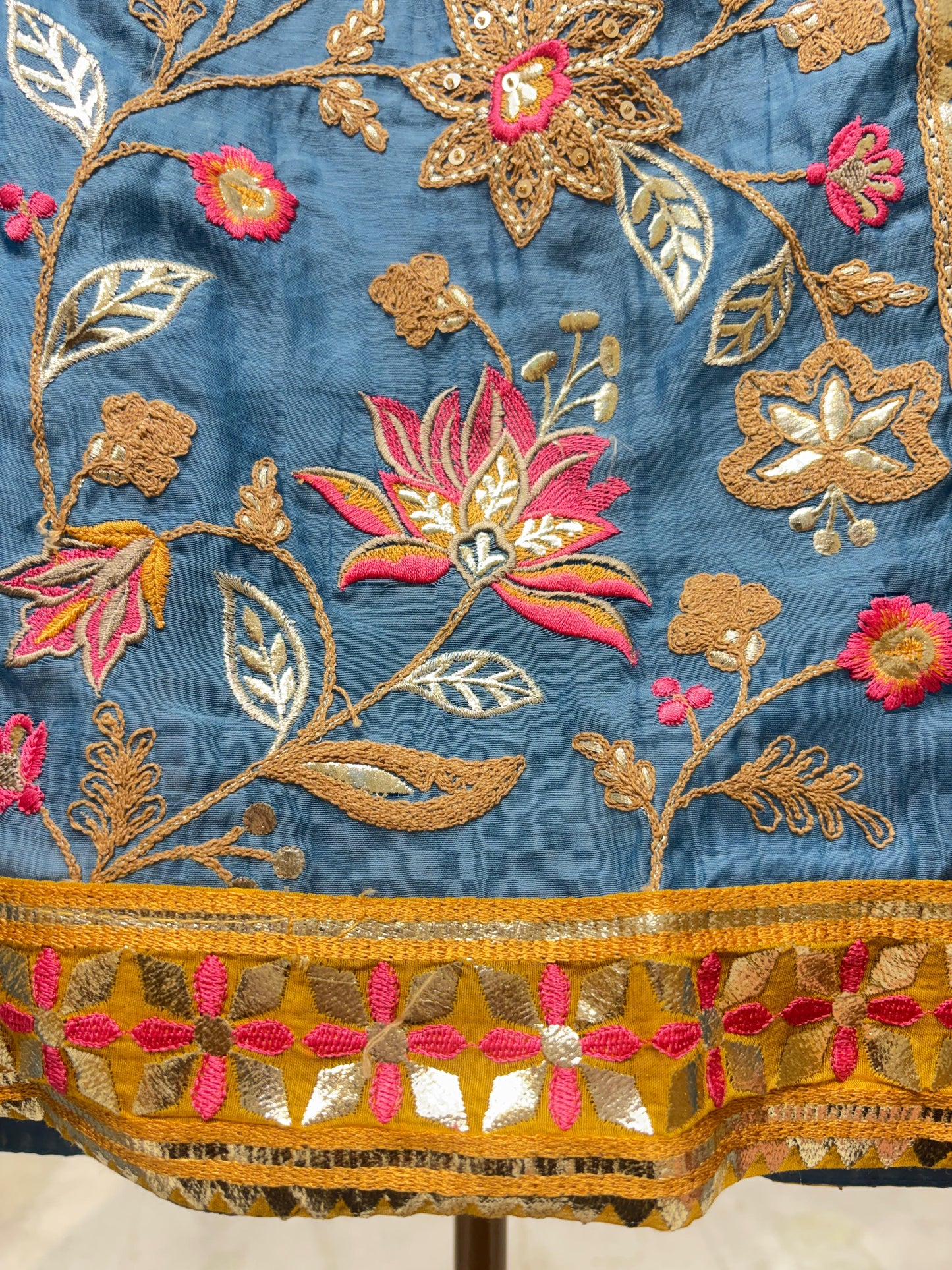 Aaradhya Zari Chanderi Suit