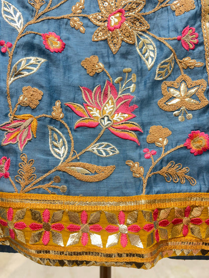 Aaradhya Zari Chanderi Suit