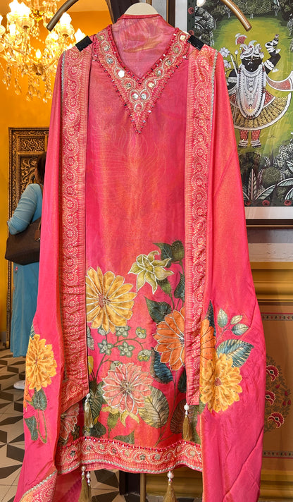 Rangrez Organza Suit