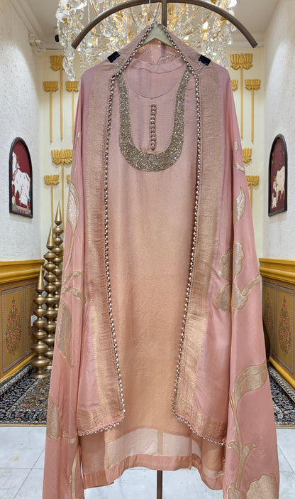 Mehrbano Banarasi Organza Suit