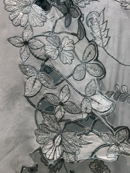 Zynera Threadspark Organza Suit