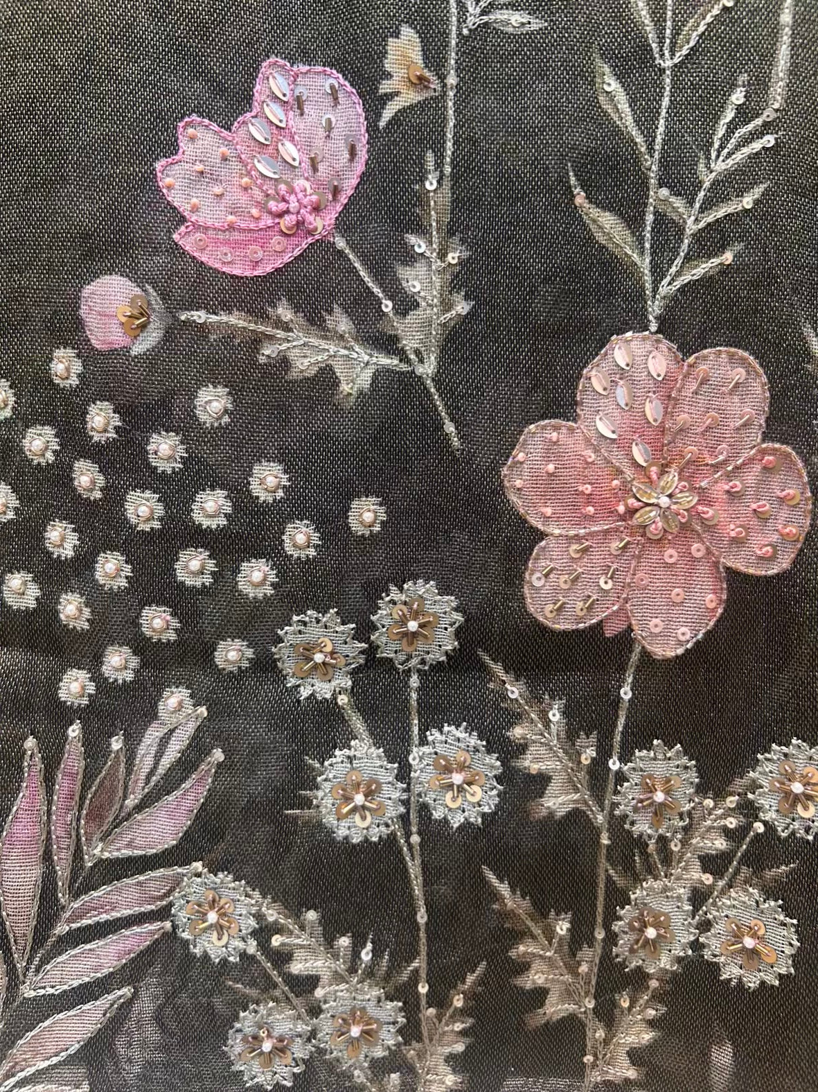 Zarveesha Handprint Élan Suit (Green)