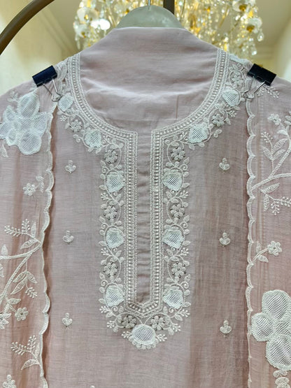 Liora Thread Veil Chanderi Sui