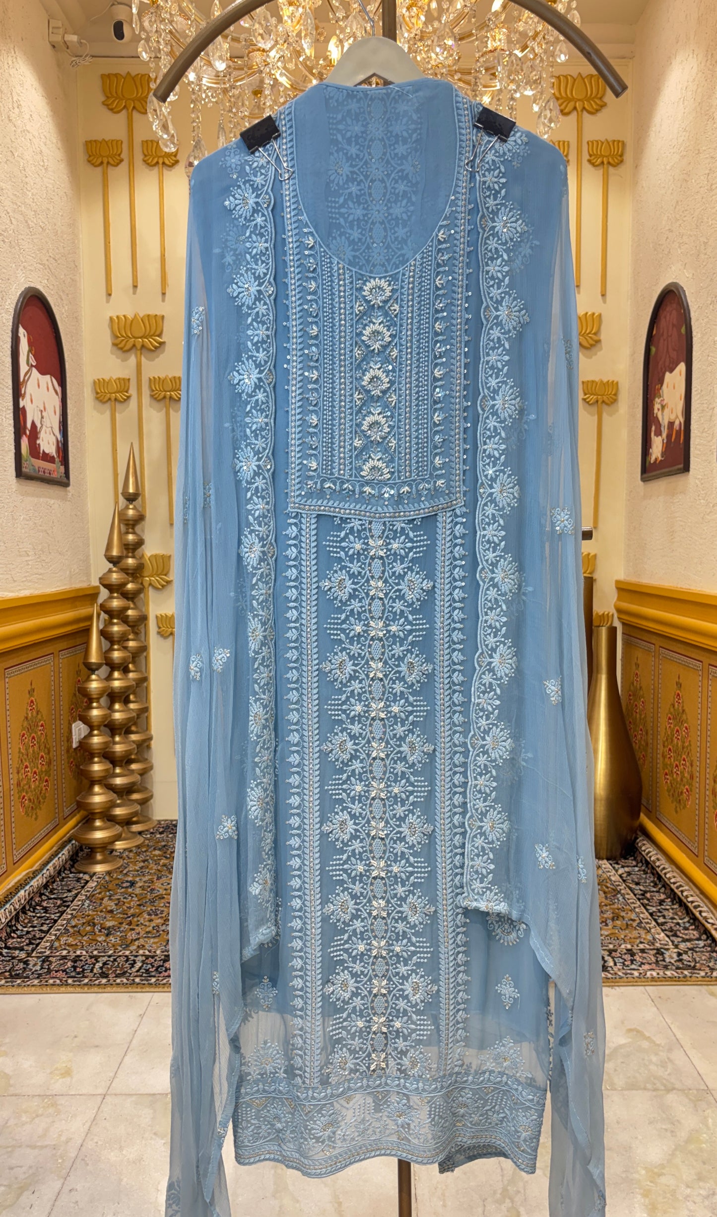 Mehrnoor Chiffon Suit