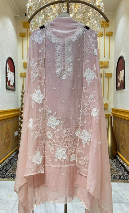 Liora Thread Veil Chanderi Sui