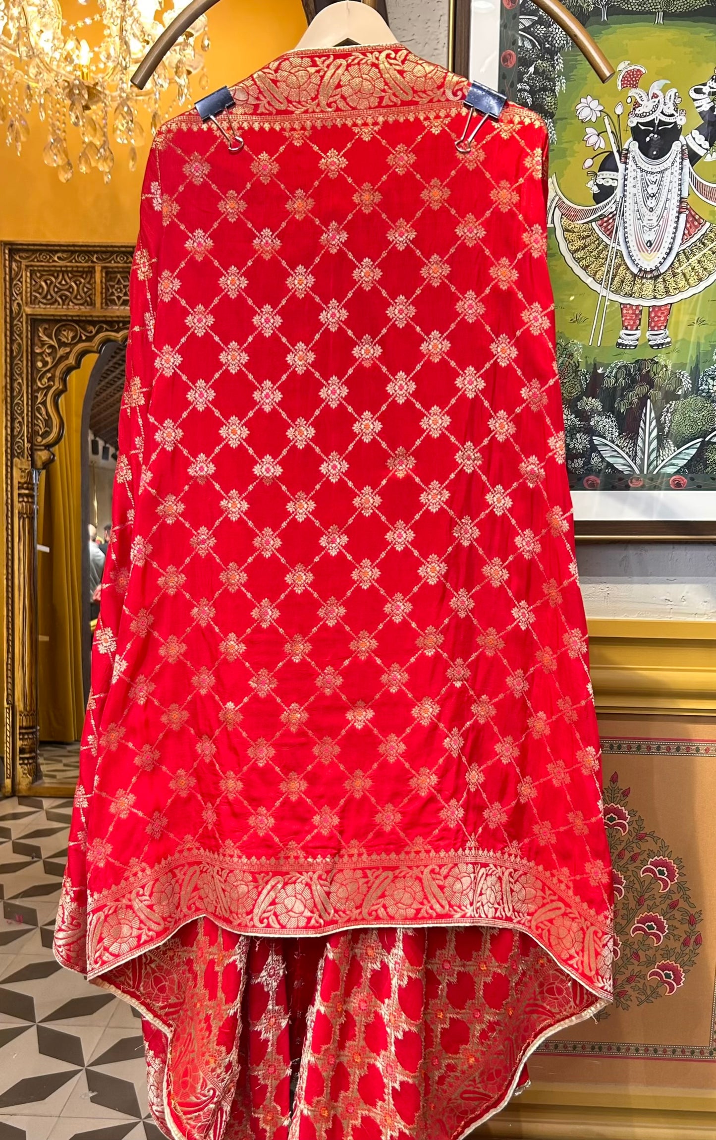 Gulnaaz Adaa Suit (Red)