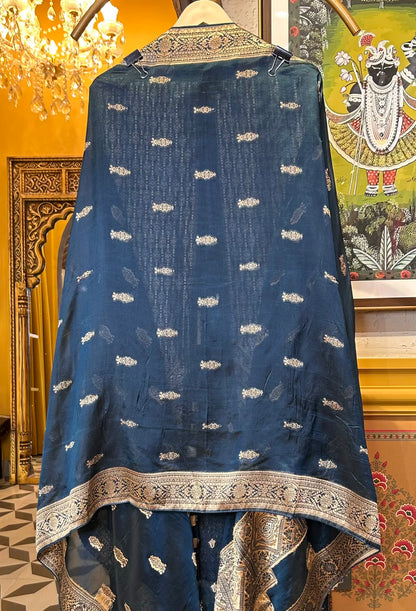 Zehn-e-Riwaayat (Peacock Blue)