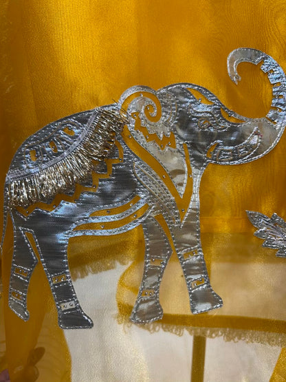 Arezza Leather Work Suit (Yellow)