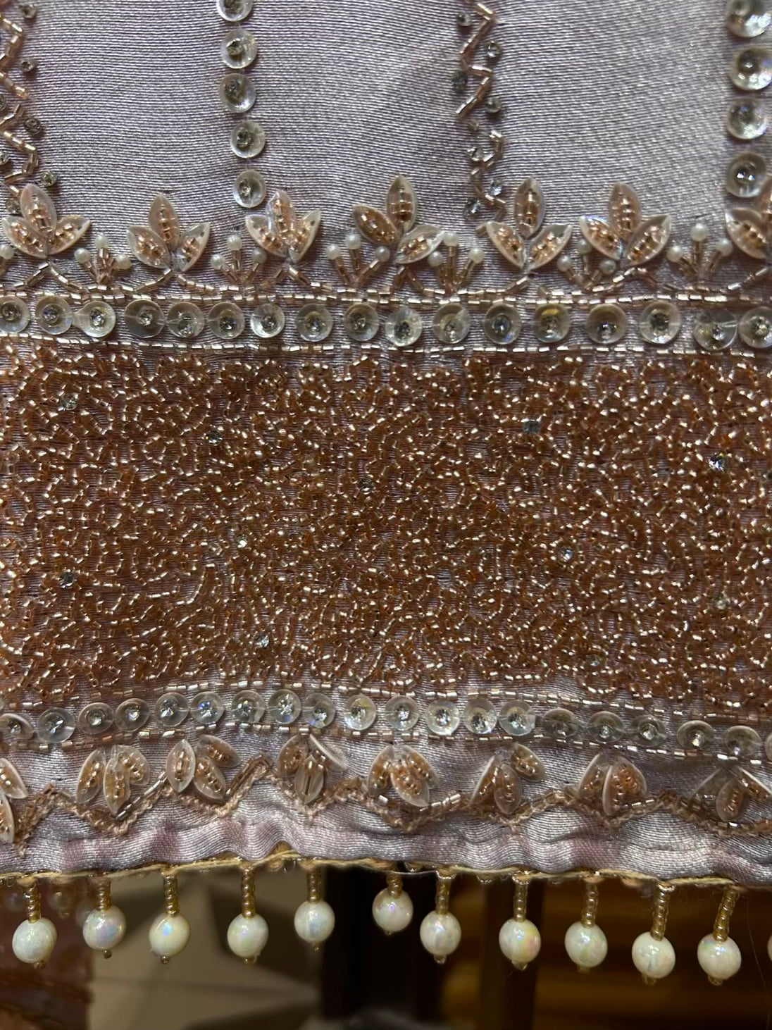 Ruhmehar Organza Suit (Lavender)