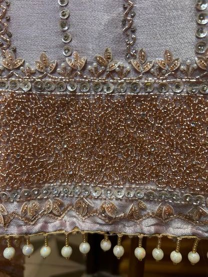 Ruhmehar Organza Suit (Lavender)