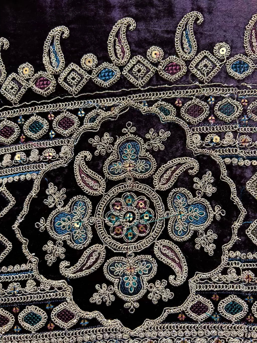 Zohraé-Velvet Suit (Purple)