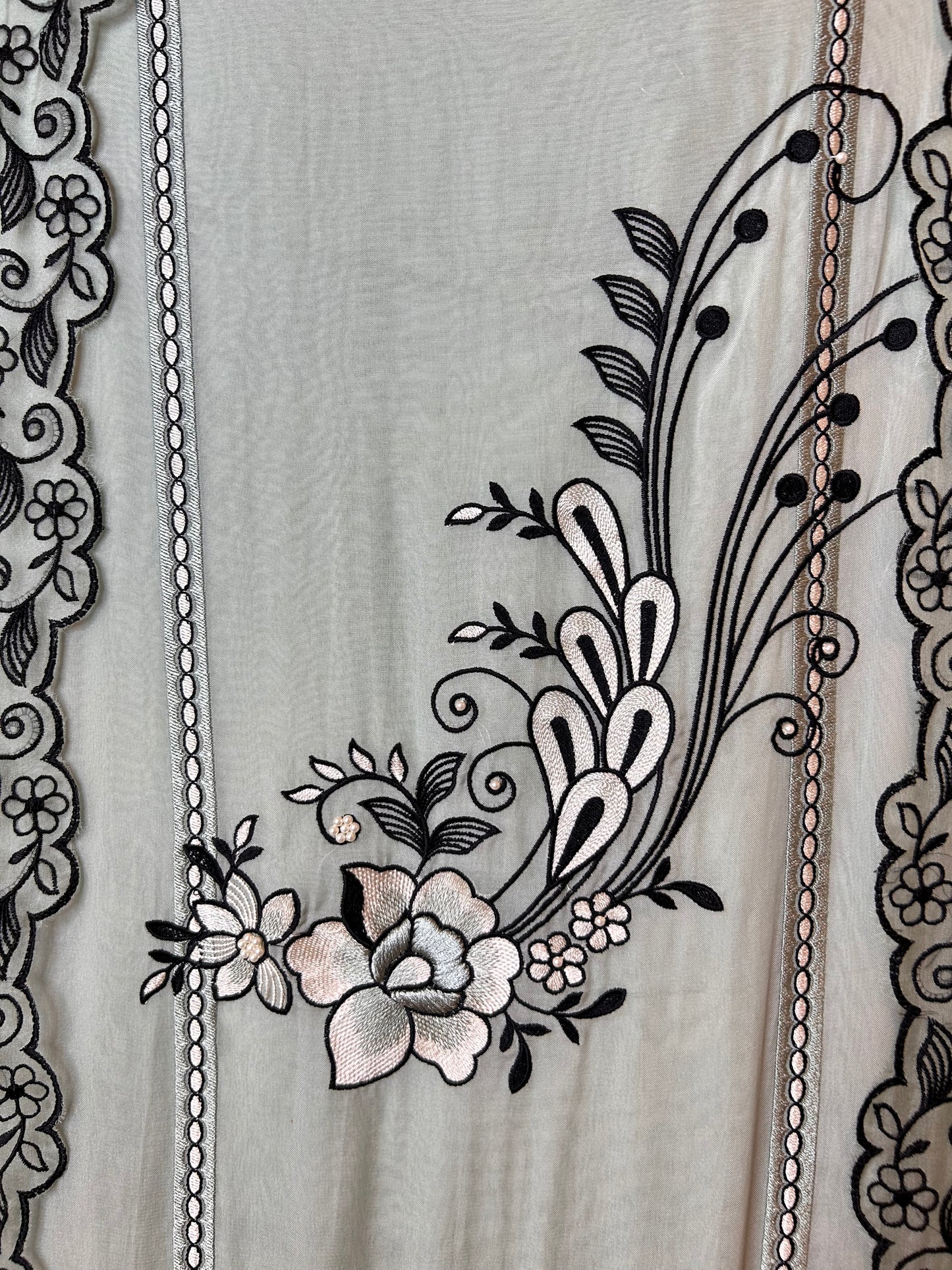 Viraahi Organza Suit (Blue)