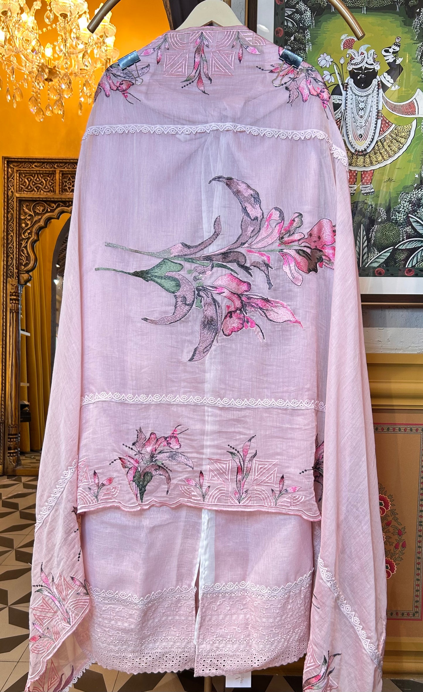 Tvarita Linen Suit (Lavender)