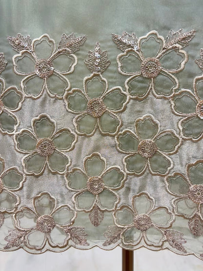 Ziana Zari Organza Suit