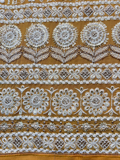 Amaira Georgette Suit (Yellow)