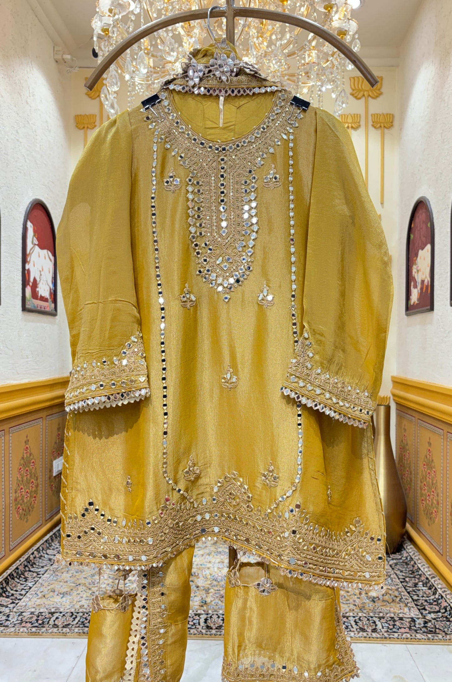 Sheesh Noor Royale Gharara Set