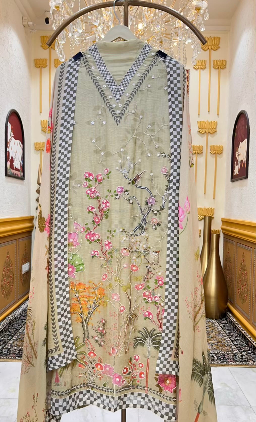 Myza Barbari Handcrafted Mul Suit