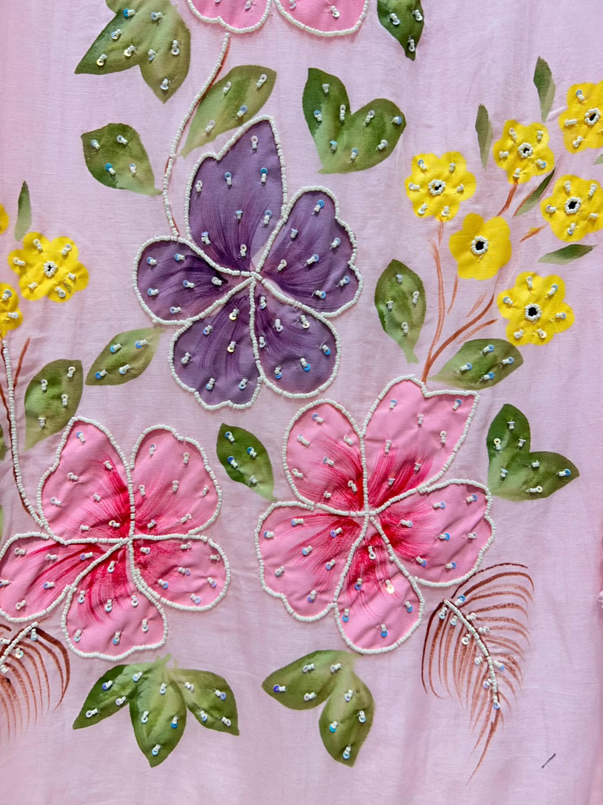 Soraya Handpainted Moti Suit
