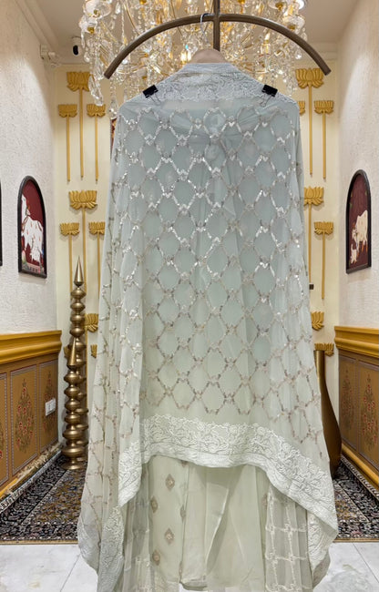 Yasmine Sequin Georgette Suit