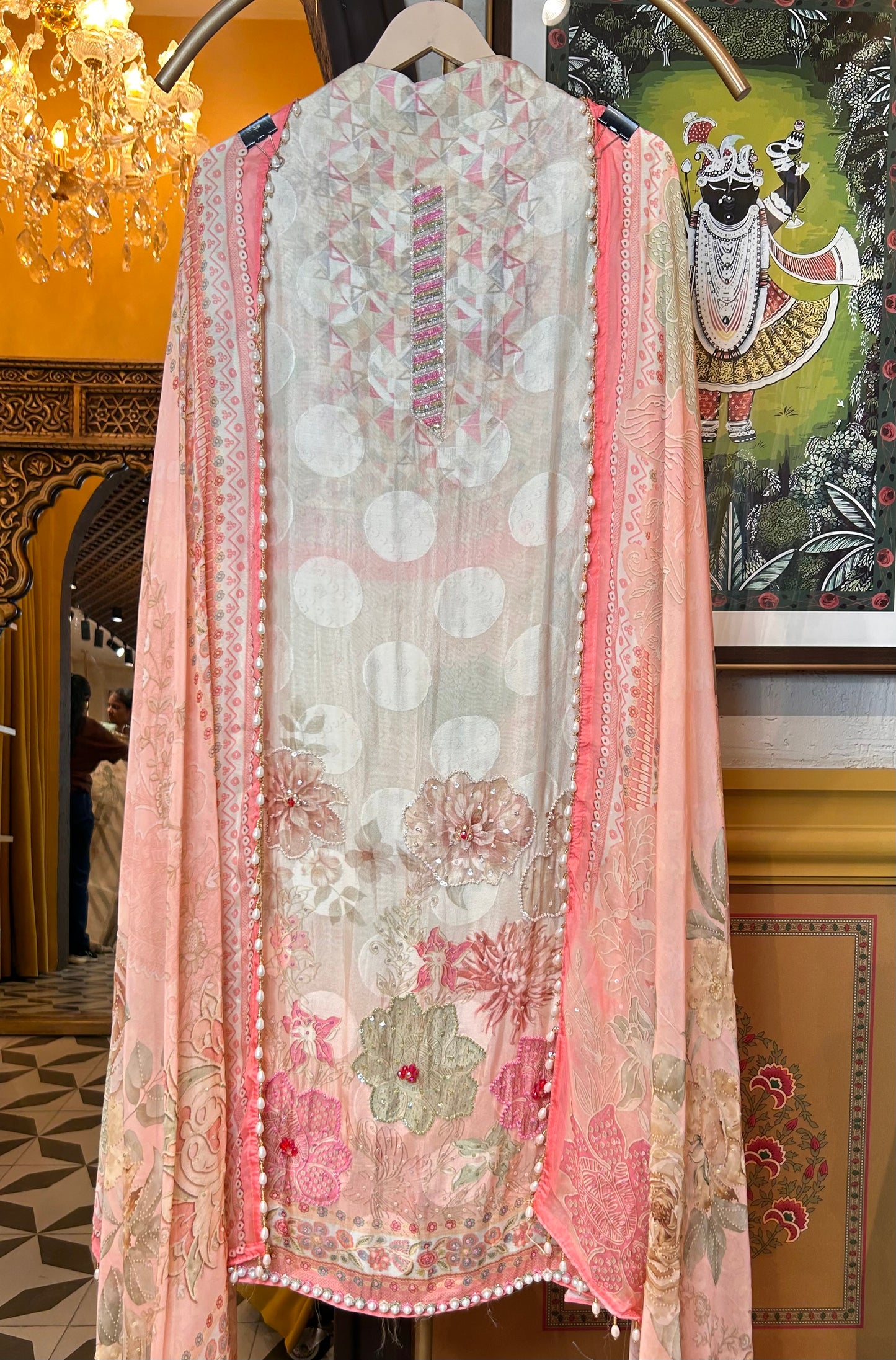 Zehmina Organza Suit