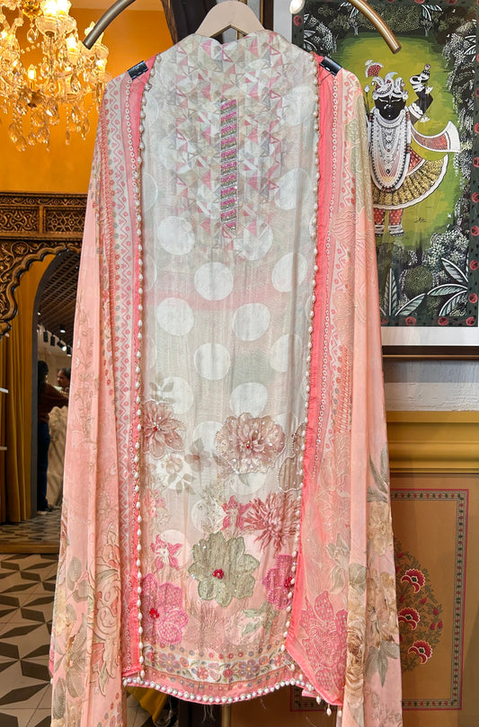 Zehmina Organza Suit
