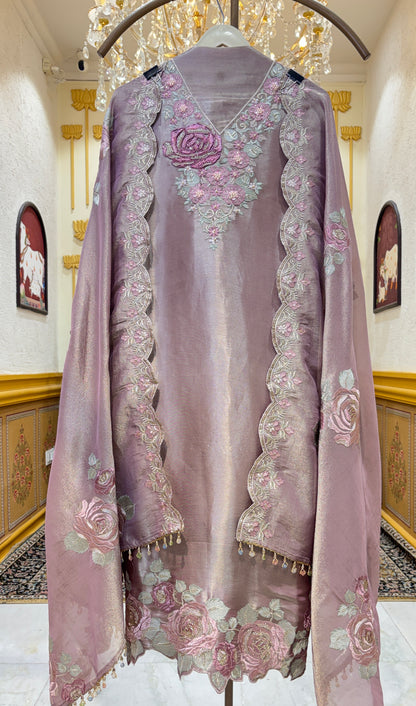 Ruhzeba Organza Suit