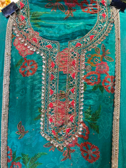 Ada-e-Jahan (Turquoise)