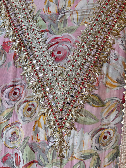 Zareen Crêpe Suit