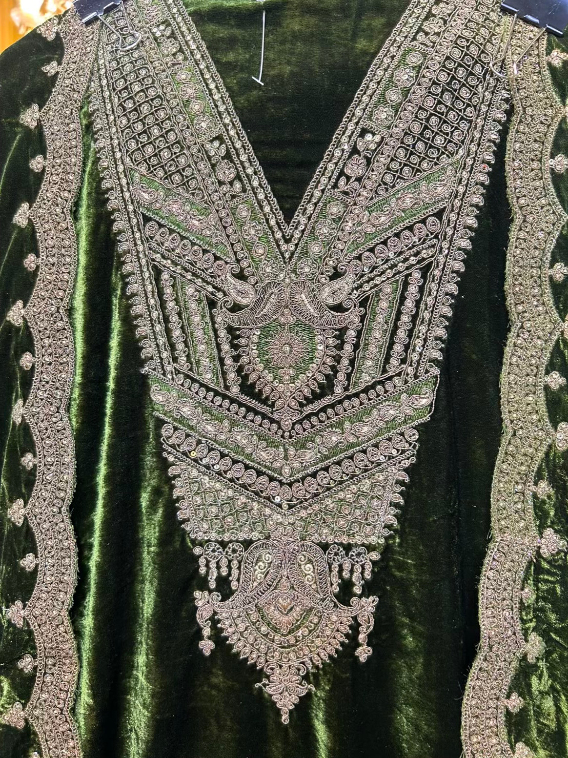 Meherzaan Velvet Suit