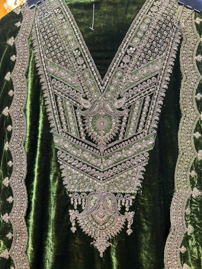 Meherzaan Velvet Suit