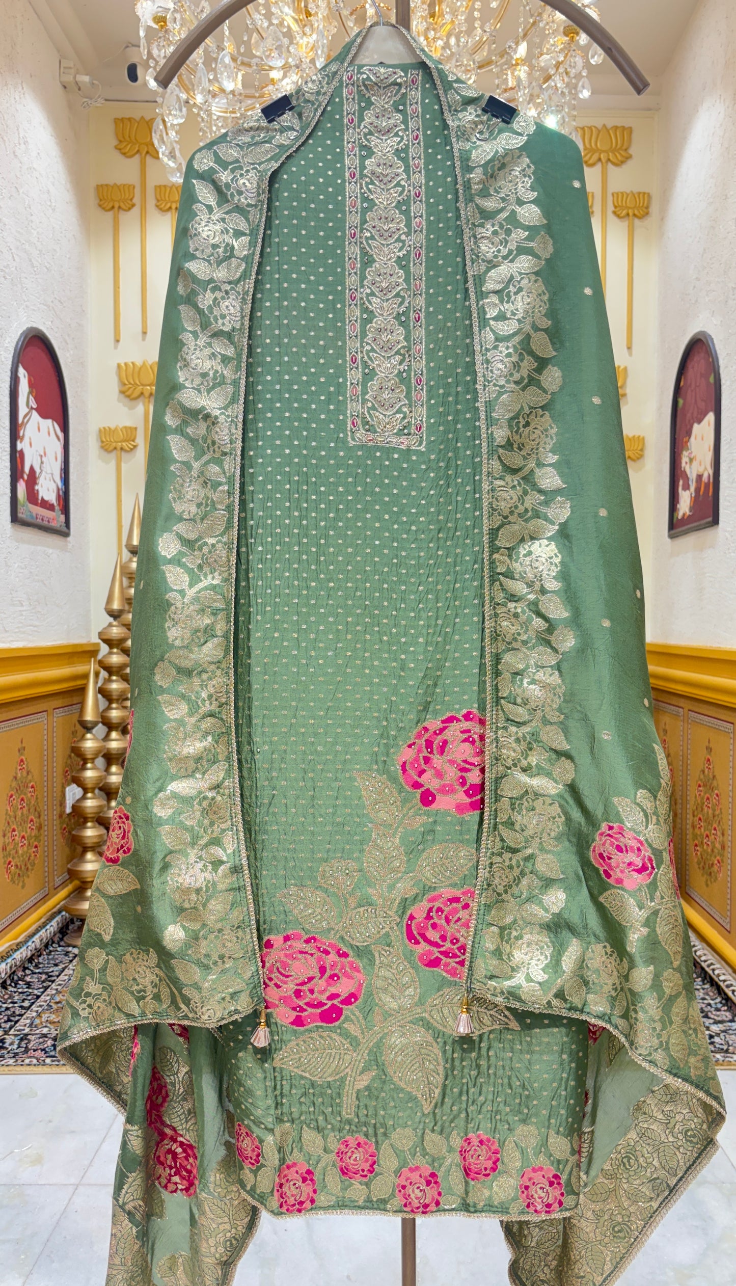 Zarmeher Banarasi Suit