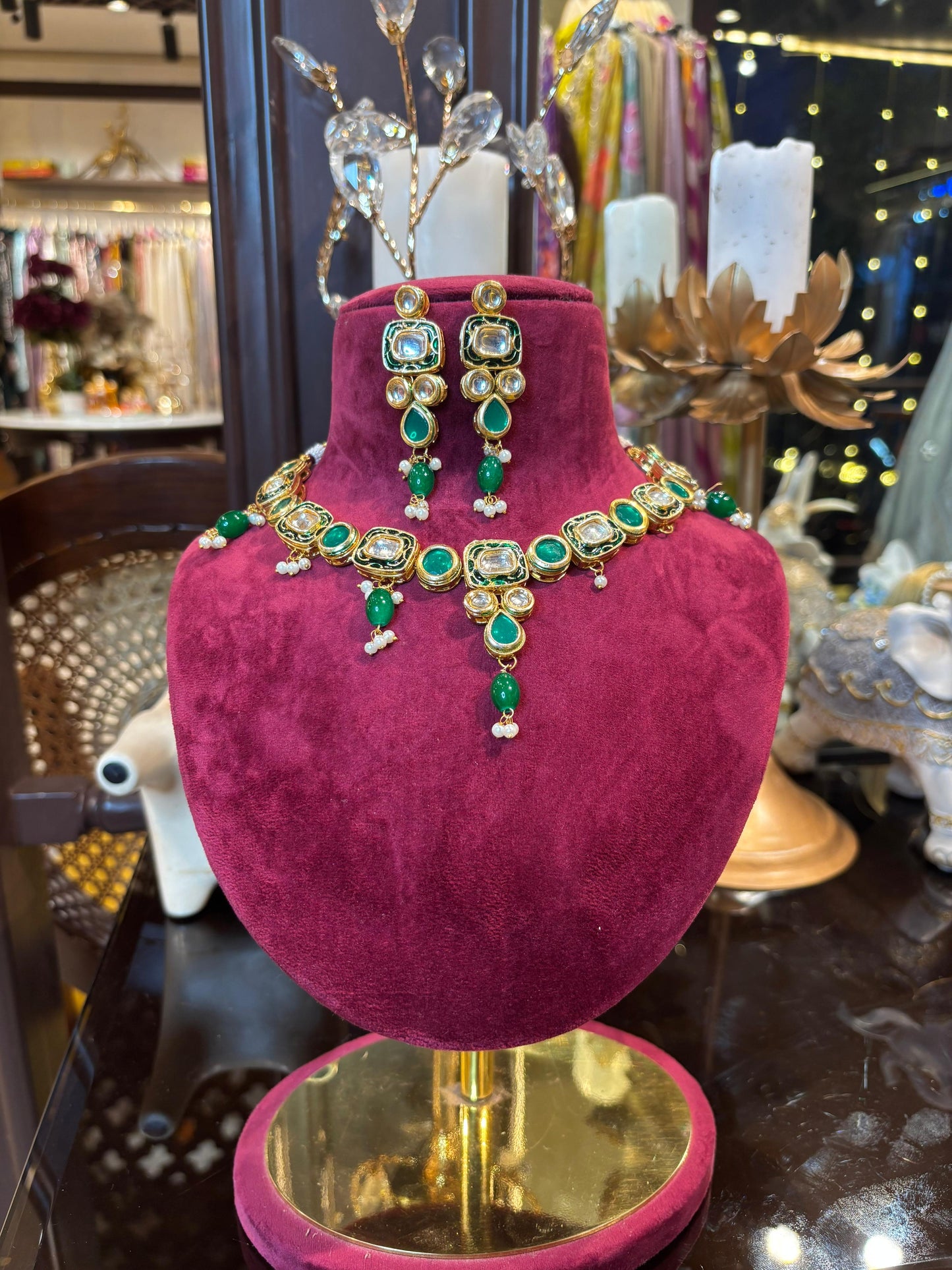 Zamurdé-Noor Kundan Set