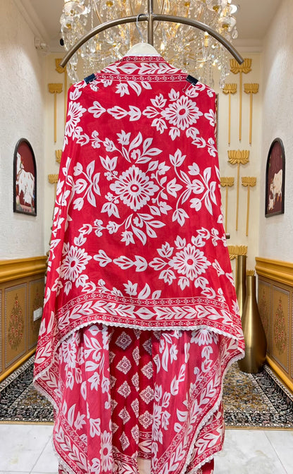 Elina Cutdana Bloom Suit (Red)