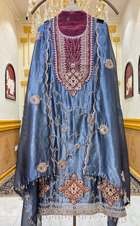 Aroveen Organza Suit