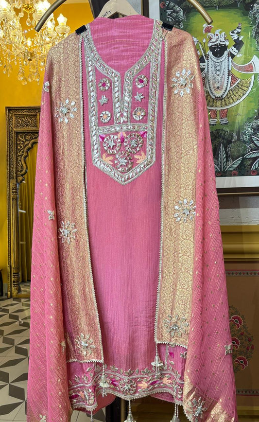 Zariya Tissue Suit (Pink)