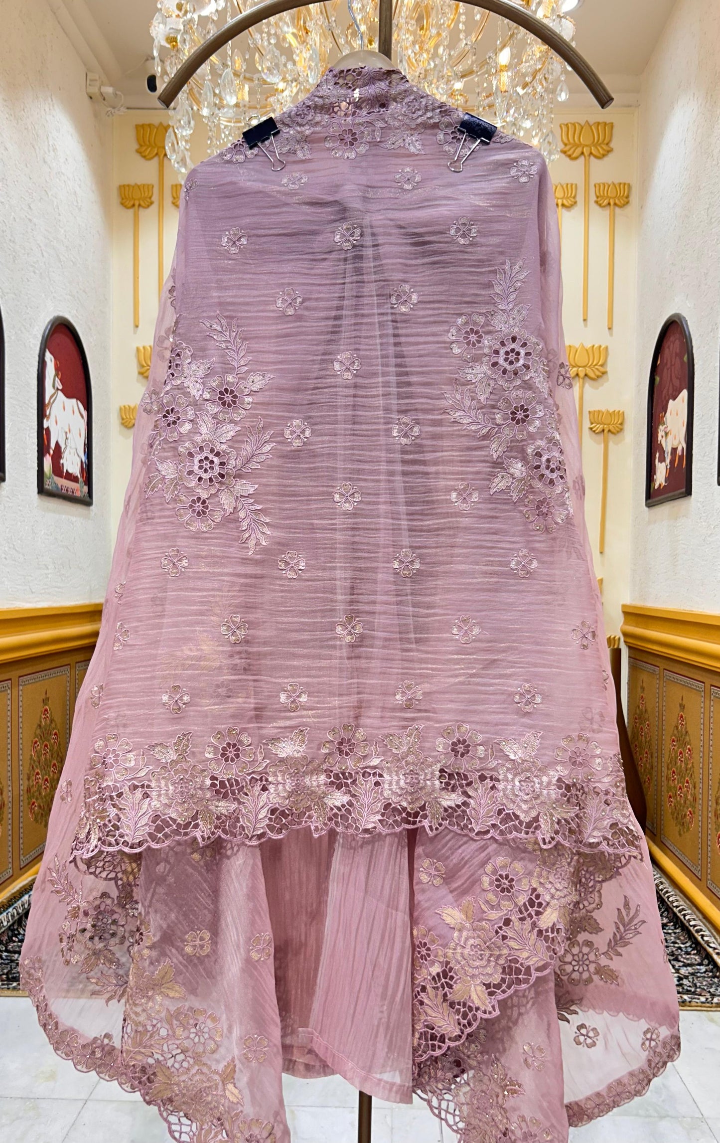 Seerat Crush Tissue Suit