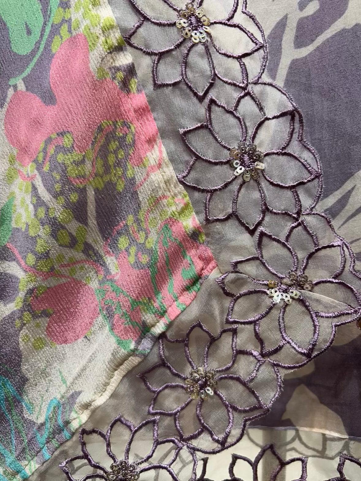 Mehrua Sequin Grace Suit (Blue)