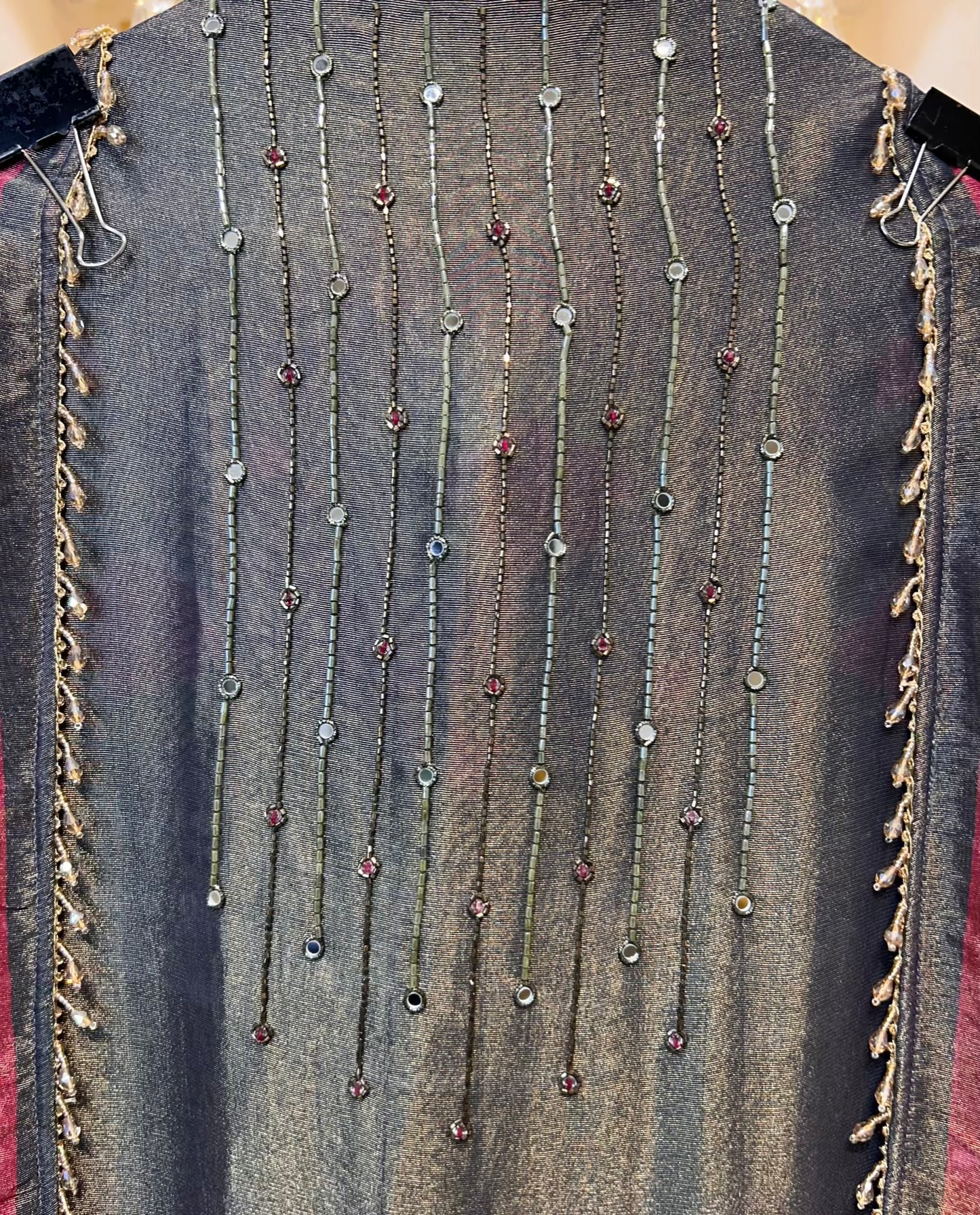 Rimaira Organza Grace Suit (Silver Grey)